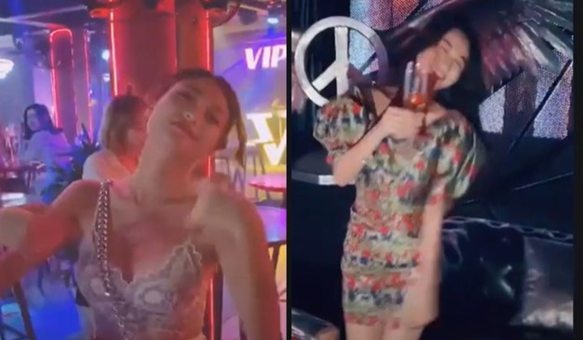 Lực lượng chức năng thông tin A.T cùng nhóm bạn được mời lên phường do bật nhạc ồn ào, tụ tập trong mùa dịch và có dấu hiệu sử dụng bóng cười. Ảnh: FBNV Lực lượng chức năng thông tin A.T cùng nhóm bạn được mời lên phường do bật nhạc ồn ào, tụ tập trong mùa dịch và có dấu hiệu sử dụng bóng cười. Ảnh: FBNV