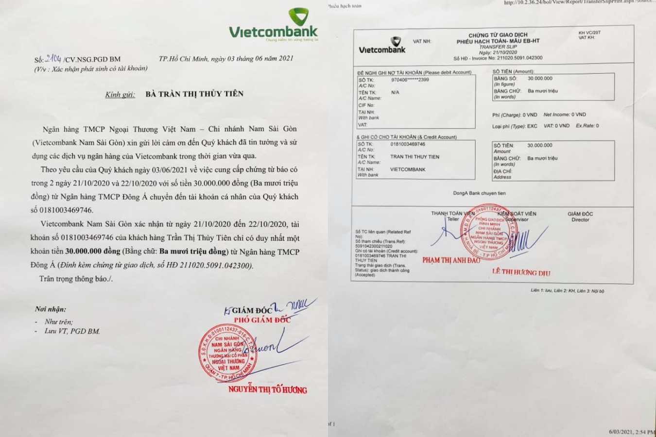 Thủy Tiên tuyên bố không trả 30 triệu đồng cho người chuyển nhầm, CĐM sục sôi lao vào đòi lẽ phải 6 Thủy Tiên tuyên bố không trả 30 triệu đồng cho người chuyển nhầm, CĐM sục sôi lao vào đòi lẽ phải 6