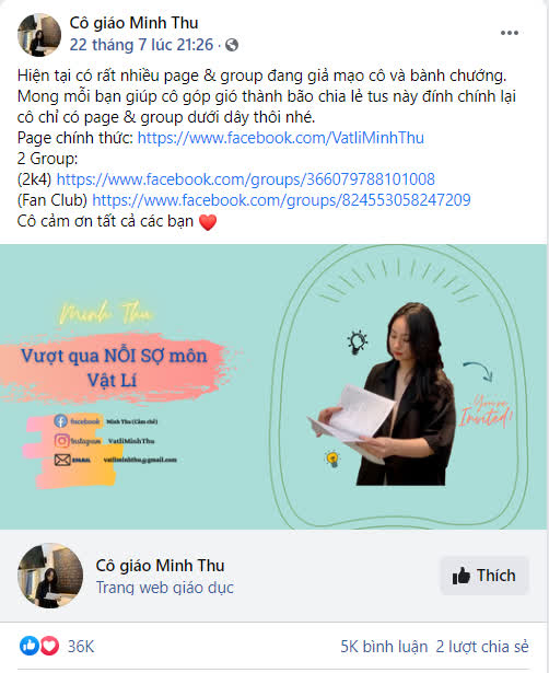 Sau màn rò rỉ bức ảnh khiến học trò đòi 'quay xe', cô giáo Minh Thu lại lên tiếng cầu cứu để bảo vệ danh dự - Ảnh 4 Sau màn rò rỉ bức ảnh khiến học trò đòi 'quay xe', cô giáo Minh Thu lại lên tiếng cầu cứu để bảo vệ danh dự - Ảnh 4