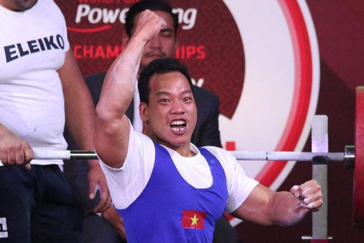 VĐV cử tạ Việt Nam thi đấu xuất thần, đem về tấm Huy chương bạc tại Paralympic - Ảnh 1 VĐV cử tạ Việt Nam thi đấu xuất thần, đem về tấm Huy chương bạc tại Paralympic - Ảnh 1