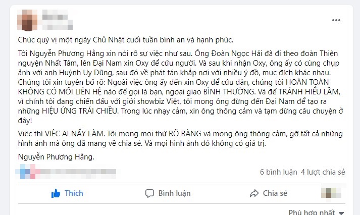 Ông Đoàn Ngọc Hải vui mừng gặp mặt với đại gia Dũng 'lò vôi', bà Phương Hằng lại có phản ứng gắt 4 Ông Đoàn Ngọc Hải vui mừng gặp mặt với đại gia Dũng 'lò vôi', bà Phương Hằng lại có phản ứng gắt 4