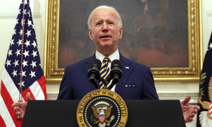 Tổng thống Mỹ Joe Biden. Ảnh: Getty Tổng thống Mỹ Joe Biden. Ảnh: Getty