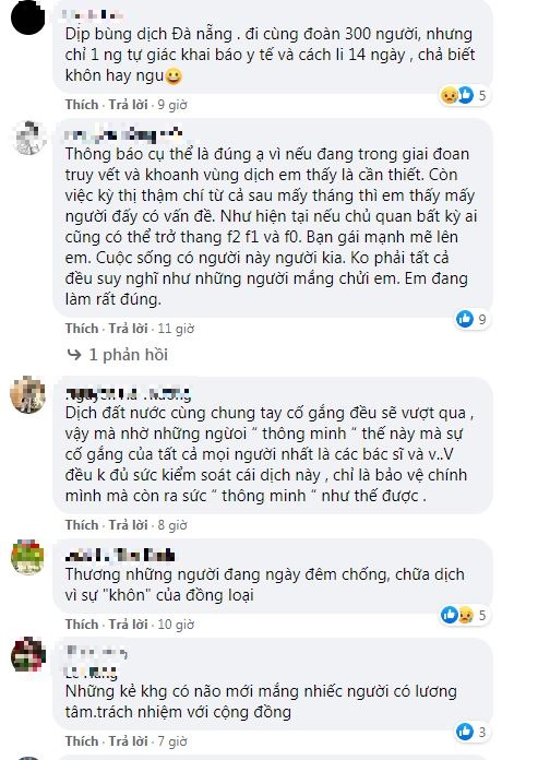 Cô gái chủ động khai báo y tế bị mắng nhiếc là ‘ngu’ - Ảnh 3 Cô gái chủ động khai báo y tế bị mắng nhiếc là ‘ngu’ - Ảnh 3