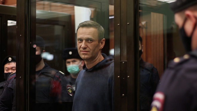 Alexei Navalny bị kết án 2 năm 8 tháng tù. Ảnh: Reuters Alexei Navalny bị kết án 2 năm 8 tháng tù. Ảnh: Reuters