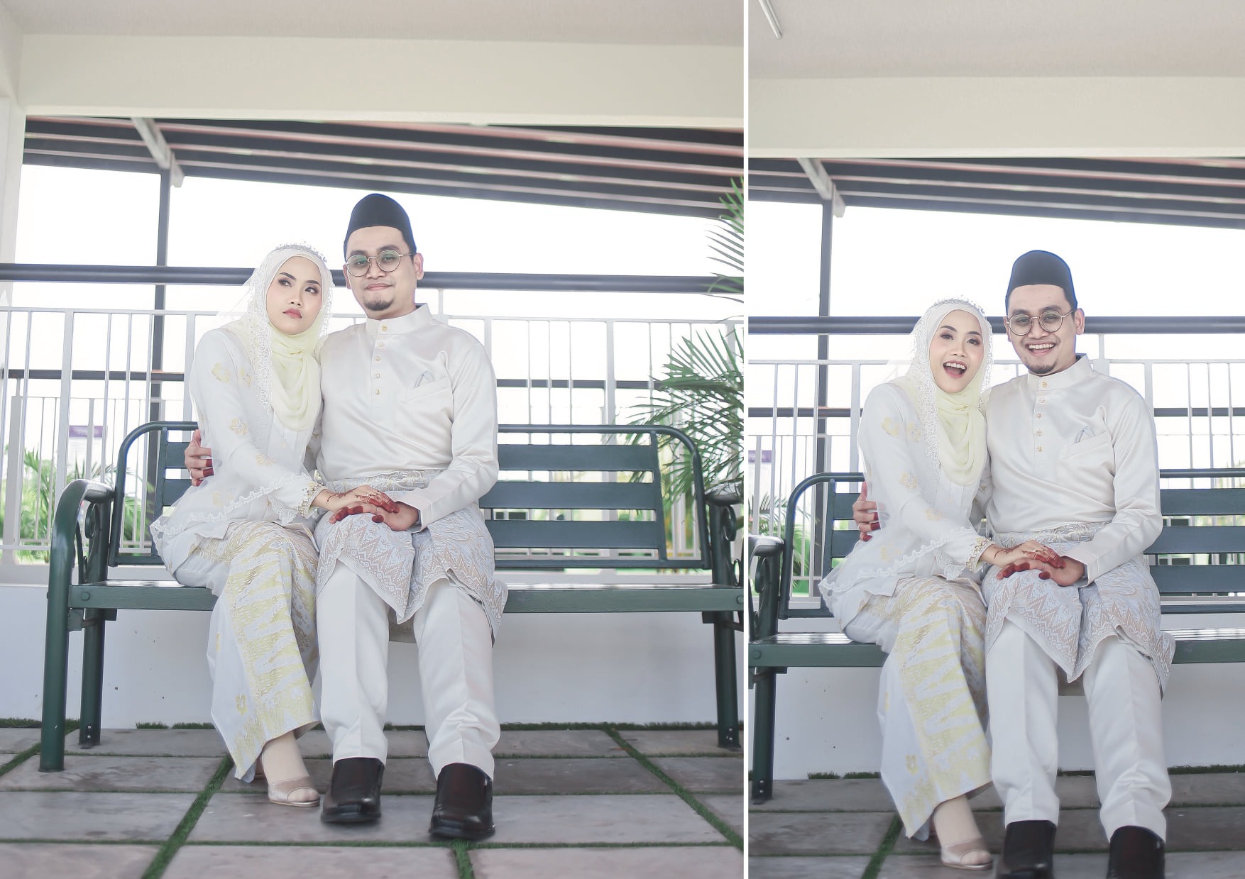 Hai người là nhân viên y tế, gặp nhau tại một trung tâm cách ly Covid-19. Ảnh: Facebook