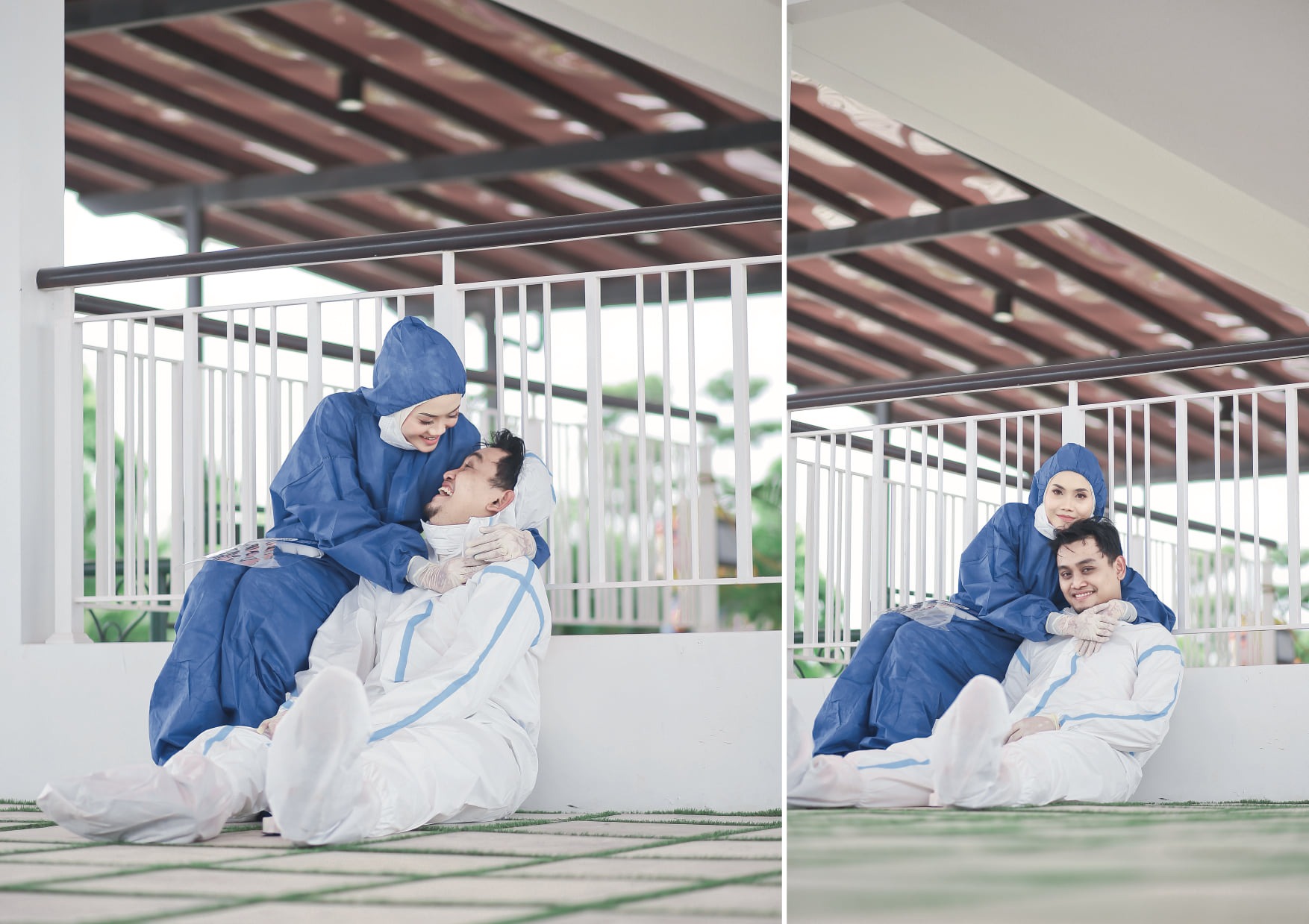 Hai nhân viên y tế nên duyên khi đi chống dịch, bộ ảnh cưới gây sốt cộng đồng mạng - Ảnh 2