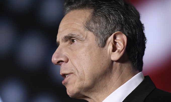 Thống đốc New York Andrew Cuomo. Ảnh: AP Thống đốc New York Andrew Cuomo. Ảnh: AP