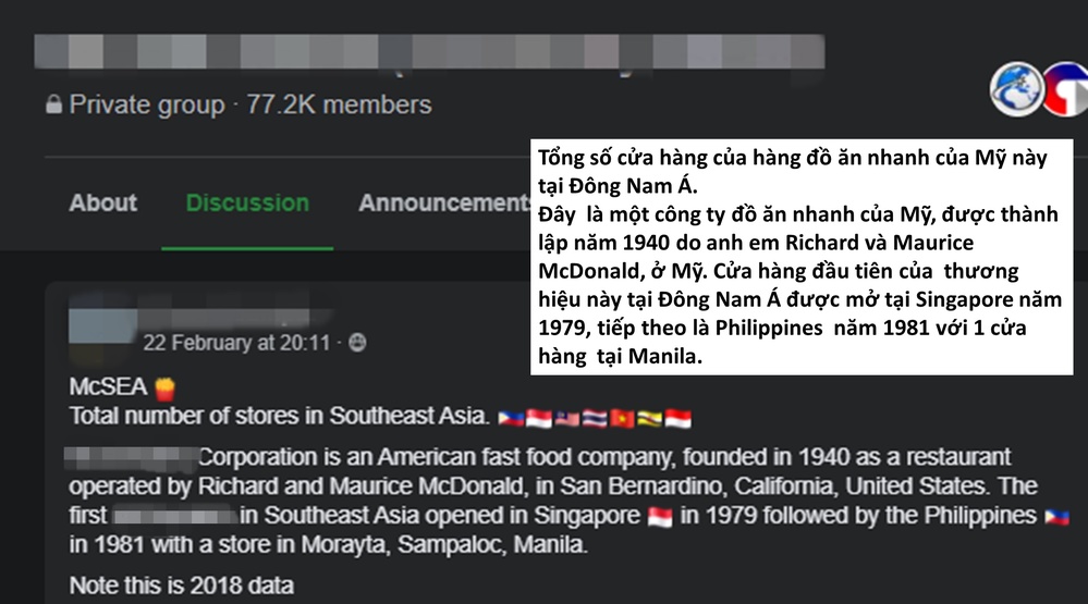 Đây là bài đăng khởi nguồn cho mọi tranh cãi. Ảnh: Facebook 'We Are Asean'