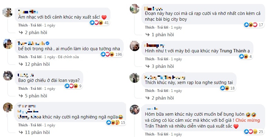 Khán giả khen nức lời phân cảnh 'ồn ào' này. Ảnh chụp màn hình Khán giả khen nức lời phân cảnh 'ồn ào' này. Ảnh chụp màn hình
