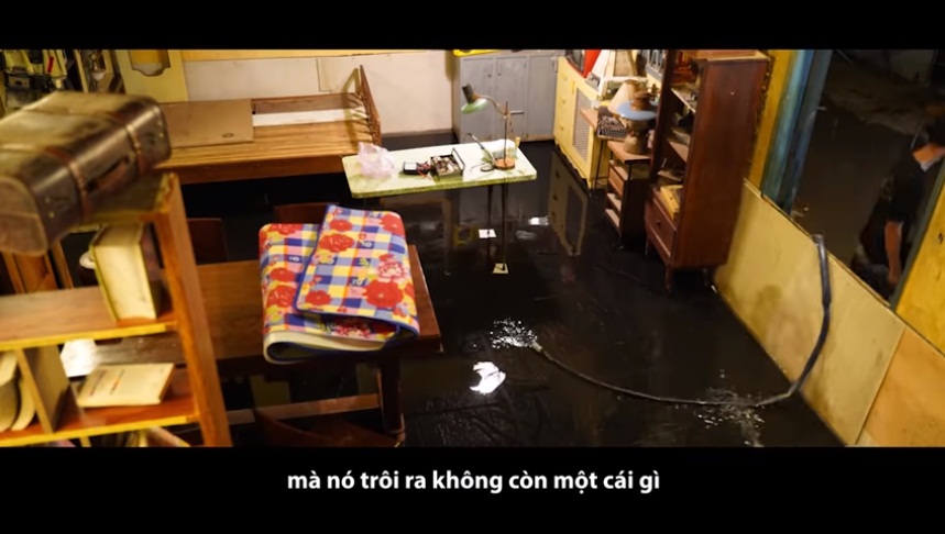 30 tấn nước được bơm liên tục 7-8 tiếng. Ảnh chụp màn hình 30 tấn nước được bơm liên tục 7-8 tiếng. Ảnh chụp màn hình