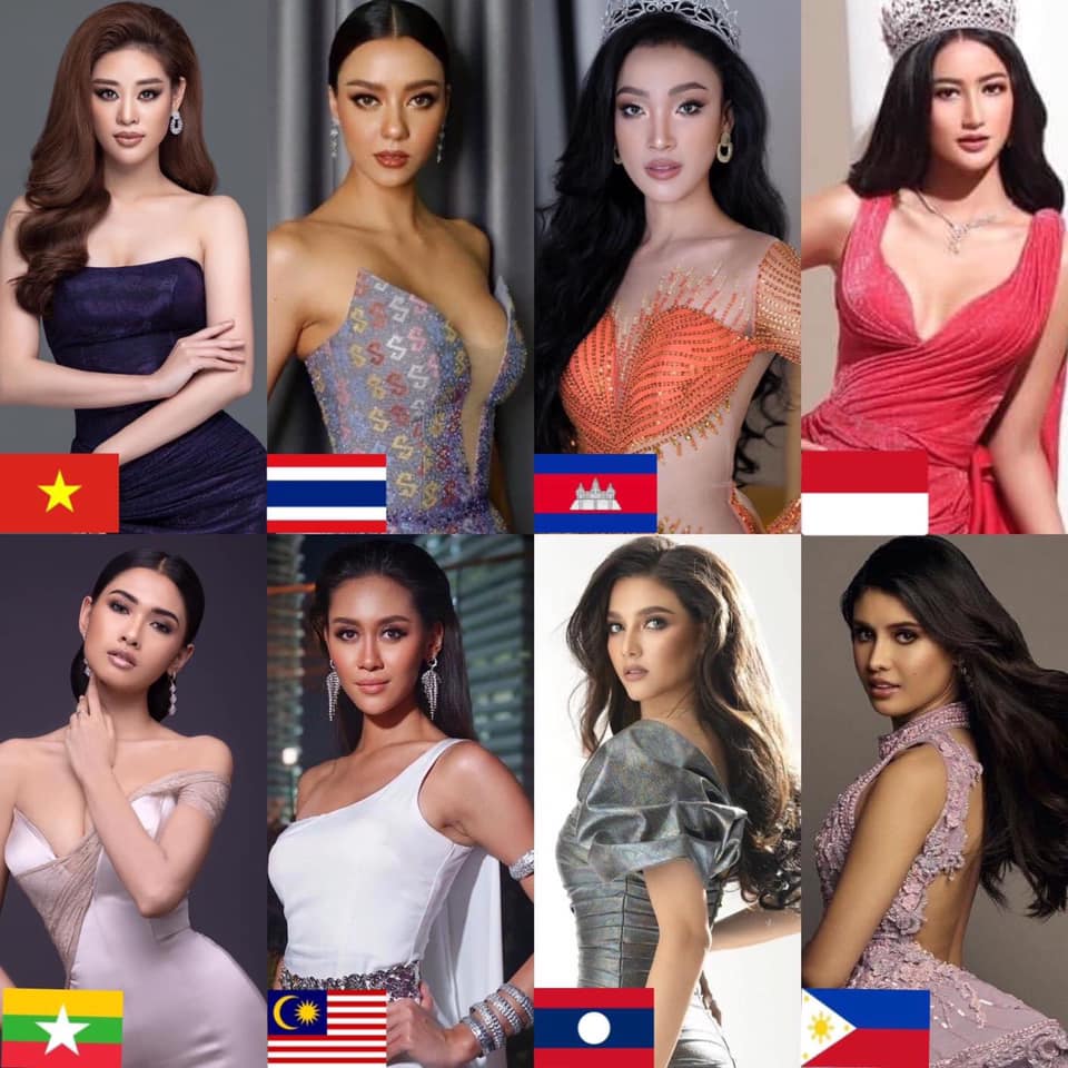 Team ASEAN tại Hoa hậu Hoàn vũ 2021. Ảnh: Facebook Team ASEAN tại Hoa hậu Hoàn vũ 2021. Ảnh: Facebook