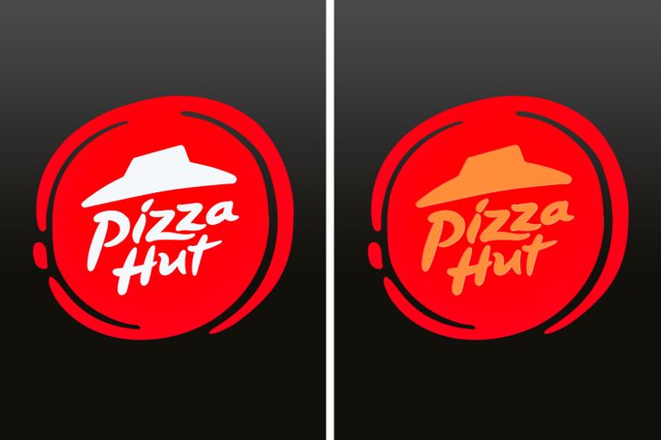 Đâu mới là logo đúng của Pizza Hut?