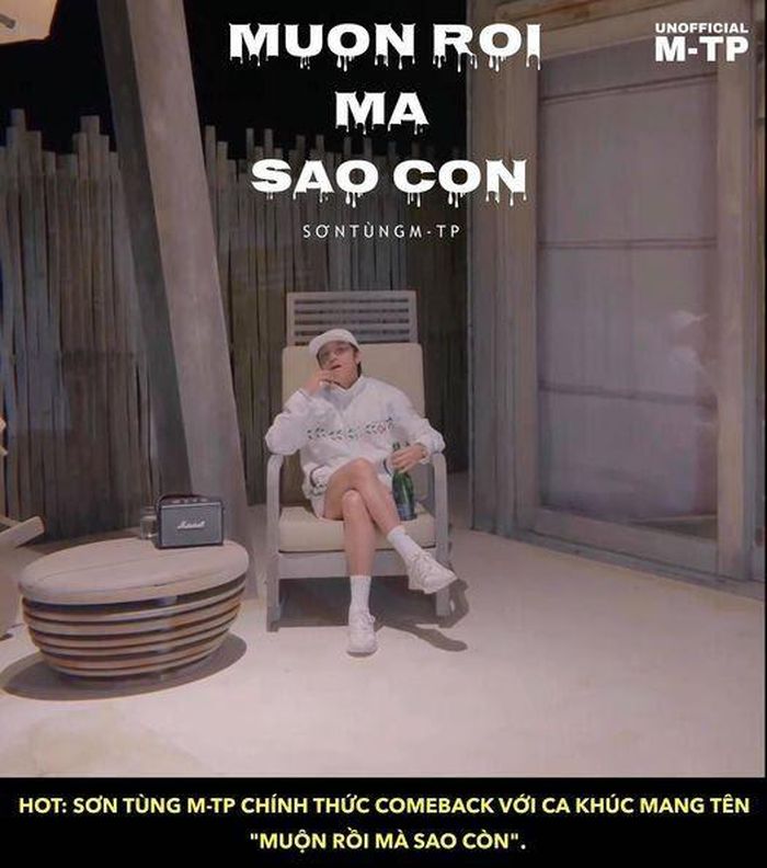 Trước đó, Sơn Tùng từng nhá hàng một chút về giai điệu của Muộn rồi mà sao còn. Ảnh: FBNV Trước đó, Sơn Tùng từng nhá hàng một chút về giai điệu của Muộn rồi mà sao còn. Ảnh: FBNV