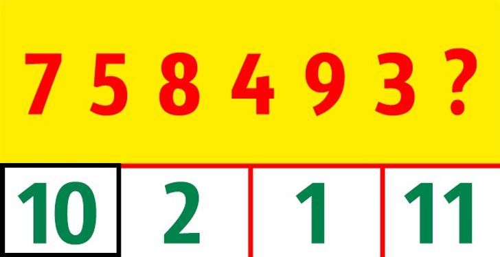 Giải 7 câu đố này trong 30 giây, bạn thực sự là một thiên tài Giải 7 câu đố này trong 30 giây, bạn thực sự là một thiên tài
