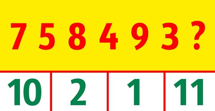 Giải 7 câu đố này trong 30 giây, bạn thực sự là một thiên tài Giải 7 câu đố này trong 30 giây, bạn thực sự là một thiên tài