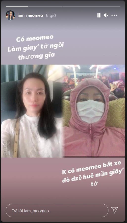 Sự khác biệt của bà vú khi có Meo Meo và khi không có Meo Meo. Ảnh: IGNV Sự khác biệt của bà vú khi có Meo Meo và khi không có Meo Meo. Ảnh: IGNV
