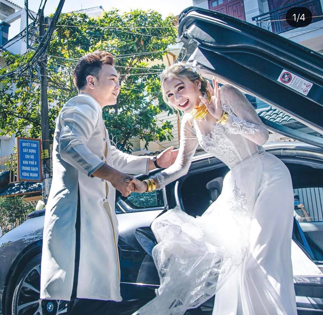 Lễ cưới đình đám của Xemesis và Xoài Non hồi tháng 11/2019. Ảnh: IGNV