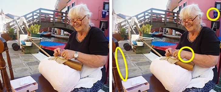 Tìm điểm khác biệt giữa 2 bức tranh