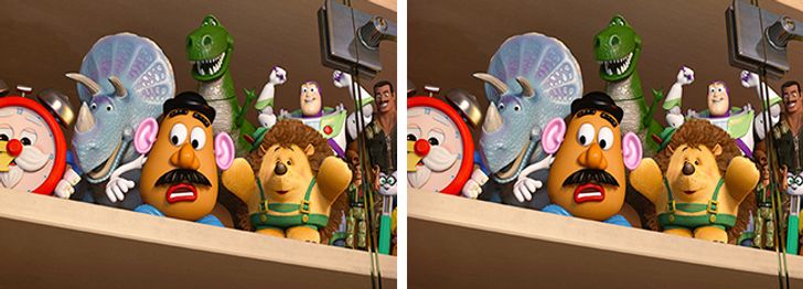 Tìm điểm khác biệt giữa 2 bức tranh