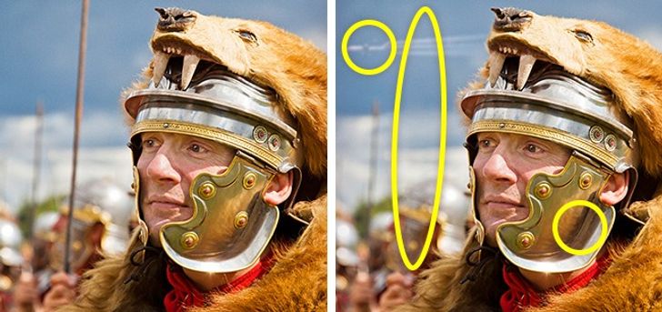 Tìm điểm khác biệt giữa 2 bức tranh