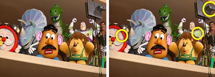 Tìm điểm khác biệt giữa 2 bức tranh