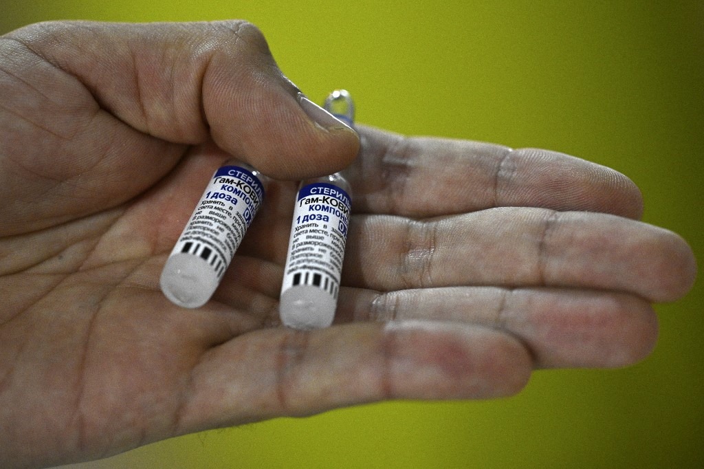 Vaccine ngừa Covid-19 Sputnik V của Nga. Ảnh: Getty Vaccine ngừa Covid-19 Sputnik V của Nga. Ảnh: Getty
