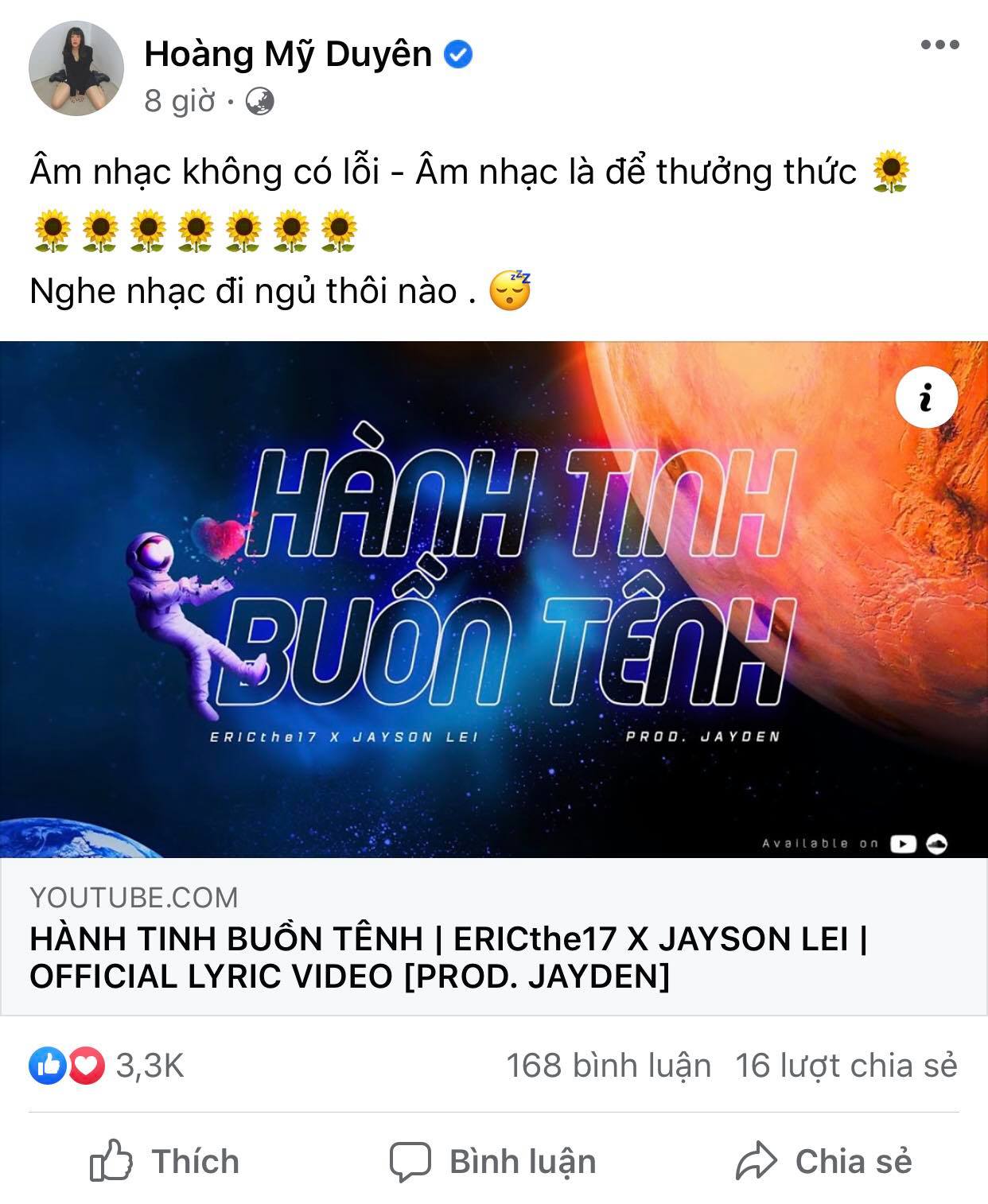Động thái của Du Uyên ngay khi Đạt G vừa xin lỗi, thừa nhận hẹn hò vợ cũ Hoài Lâm. Ảnh chụp màn hình Động thái của Du Uyên ngay khi Đạt G vừa xin lỗi, thừa nhận hẹn hò vợ cũ Hoài Lâm. Ảnh chụp màn hình