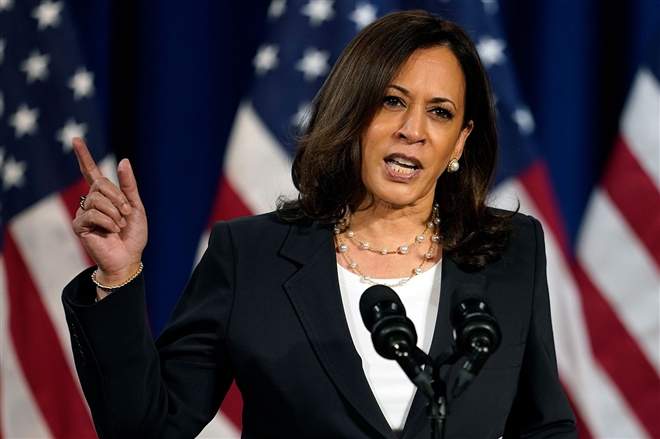 Phó Tổng thống Mỹ Kamala Harris. Ảnh: AP