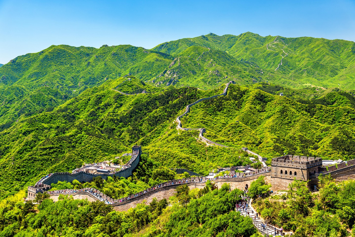 Dài 20,921km, Vạn Lý Trường Thành của Trung Quốc được xây dựng trong hơn hai thiên niên kỷ. Ảnh: Alamy