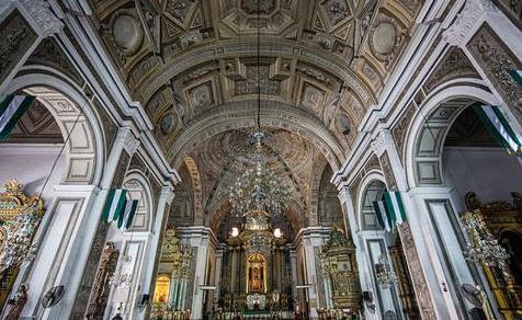 Nội thất cầu kỳ của Nhà thờ San Agustin là một cảnh đẹp đáng để chiêm ngưỡng. Ảnh: Jetstar Nội thất cầu kỳ của Nhà thờ San Agustin là một cảnh đẹp đáng để chiêm ngưỡng. Ảnh: Jetstar