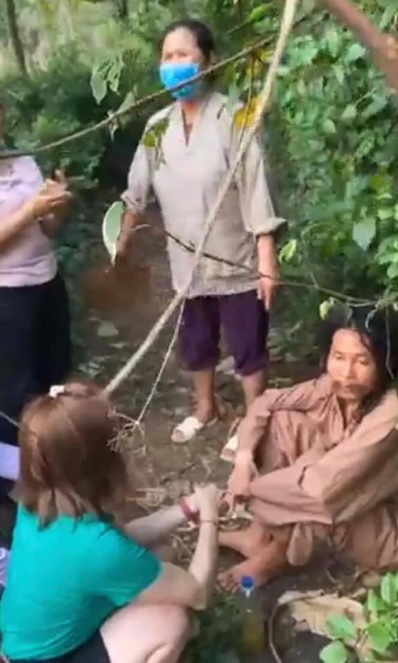 Anh đã bỏ nhà đi lang thang 11 năm nay. Ảnh: TikTok Anh đã bỏ nhà đi lang thang 11 năm nay. Ảnh: TikTok
