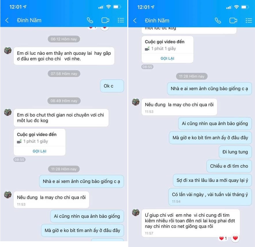 Những dòng tin nhắn qua lại giữa chị vợ và chủ video trên TikTok. Ảnh chụp màn hình Những dòng tin nhắn qua lại giữa chị vợ và chủ video trên TikTok. Ảnh chụp màn hình