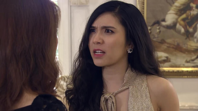 Thanh Bi vai Vân Điệp trong 'Người phán xử'. Khả năng diễn xuất của nữ diễn viên không được khán giả đánh giá cao nhưng ngoại hình thì nhận được nhiều lời khen.