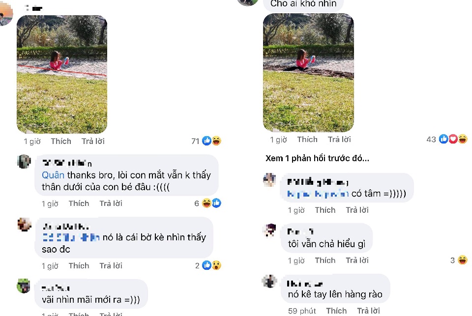 Bức ảnh cô bé 'vùi' dưới mặt đường 'gây lú' toàn cõi Facebook - Ảnh 1 Bức ảnh cô bé 'vùi' dưới mặt đường 'gây lú' toàn cõi Facebook - Ảnh 1