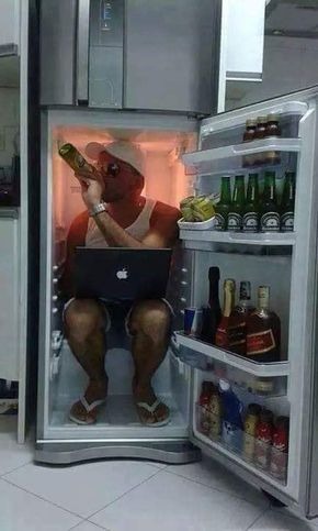 Thiên đường là đây, có điều hơi nhỏ so với anh chàng này.