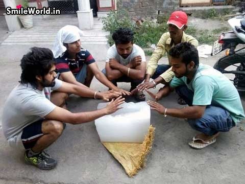 Mùa đông sưởi lửa, mùa hè sưởi băng. Đơn giản mà!