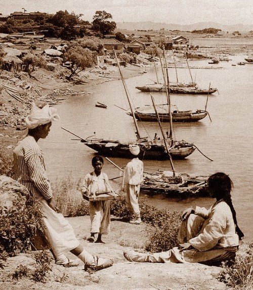 Sông Hàn gần quận Yongsan của Seoul ngày nay