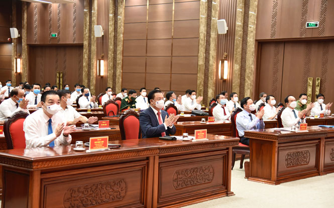 Hà Nội tập trung lãnh đạo, tổ chức thành công kỳ họp thứ nhất HĐND các cấp nhiệm kỳ 2021-2026 2 Hà Nội tập trung lãnh đạo, tổ chức thành công kỳ họp thứ nhất HĐND các cấp nhiệm kỳ 2021-2026 2