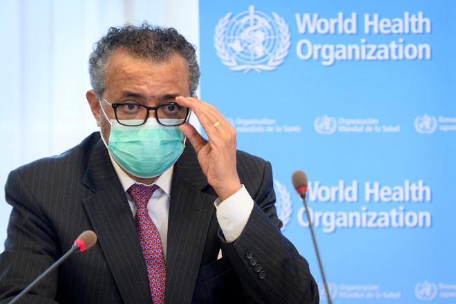 Tổng giám đốc WHO Tedros Adhanom Ghebreyesus. Ảnh: Internet Tổng giám đốc WHO Tedros Adhanom Ghebreyesus. Ảnh: Internet