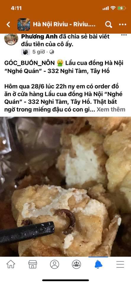 Chủ và khách 'bóc' nhau vì một sợi mì trên miếng đậu phụ, CĐM vào phân xử rõ ràng - Ảnh 1 Chủ và khách 'bóc' nhau vì một sợi mì trên miếng đậu phụ, CĐM vào phân xử rõ ràng - Ảnh 1