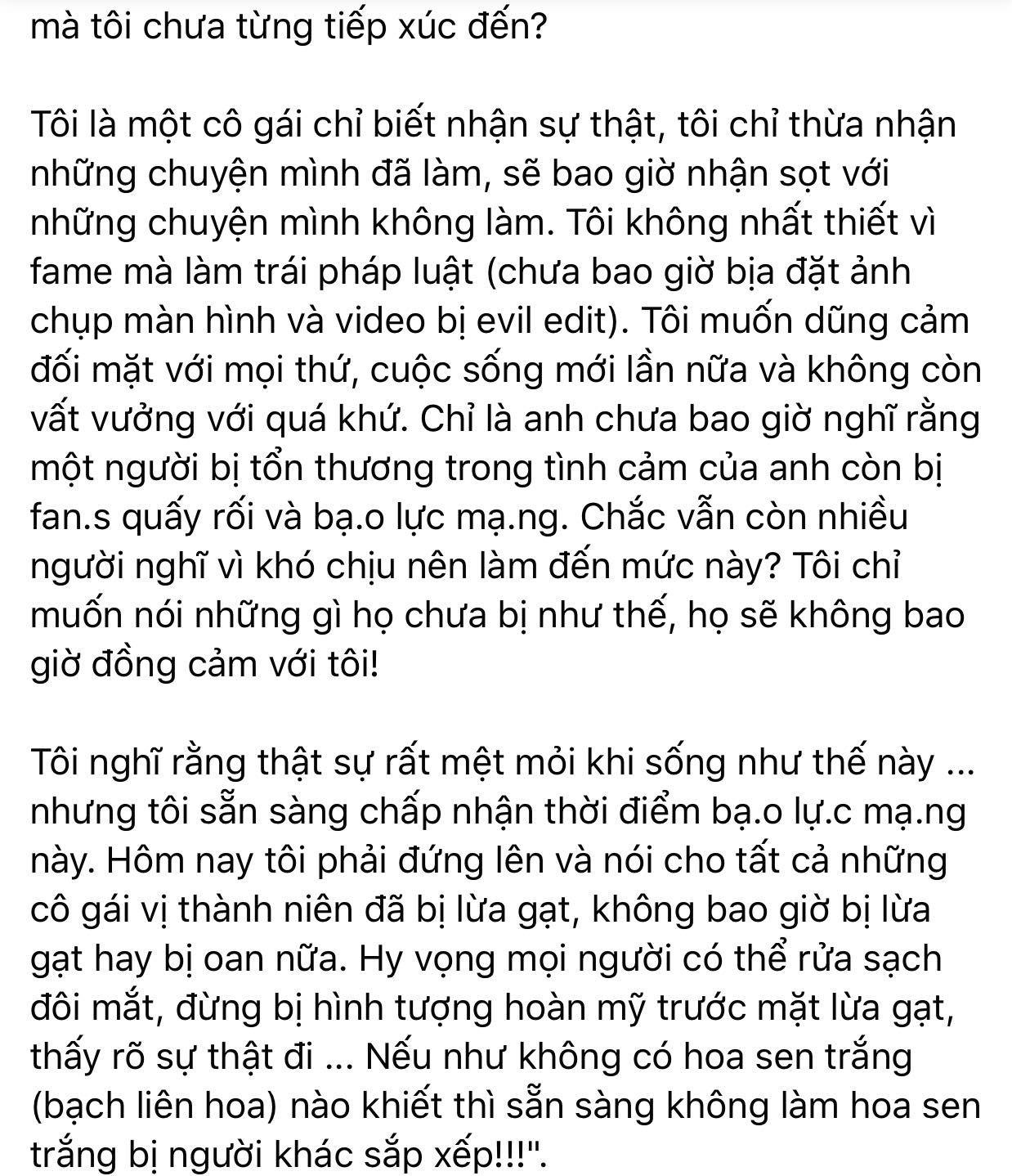 Bài chia sẻ của Đô Mỹ Trúc trên Weibo, tiếp tục bóc nhiều mặt tối của Ngô Diệc Phàm. Bài chia sẻ của Đô Mỹ Trúc trên Weibo, tiếp tục bóc nhiều mặt tối của Ngô Diệc Phàm.
