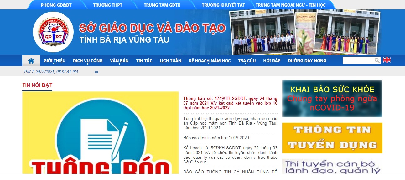 Tra cứu điểm thi THPT Quốc gia 2021 Vũng Tàu 2 Tra cứu điểm thi THPT Quốc gia 2021 Vũng Tàu 2