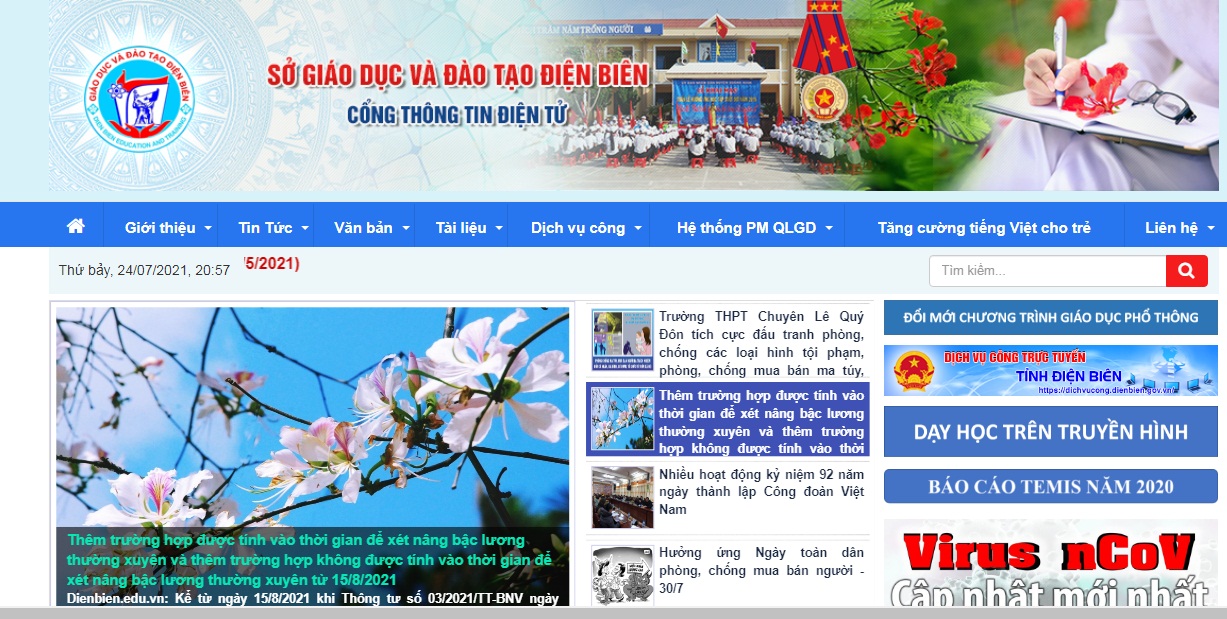 Tra cứu điểm thi THPT Quốc gia 2021 trên cổng thông tin Sở GD-ĐT Điện Biên Tra cứu điểm thi THPT Quốc gia 2021 trên cổng thông tin Sở GD-ĐT Điện Biên