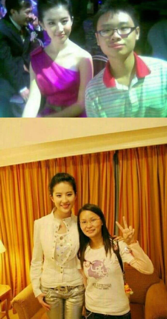 Ngoài gương mặt xinh đẹp thì chiều cao thực sự là ưu điểm nổi trội của Lưu Diệc Phi.