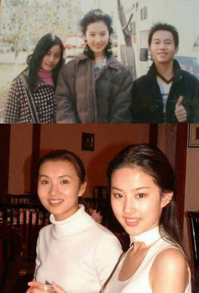 Nhiều người nhận ra trong ảnh dưới, Lưu Diệc Phi chụp cùng Trần Hảo. Tuy nhiên, một số cư dân mạng bình luận vui rằng Trần Hảo khá giống Youtuber Quỳnh Trần JP.