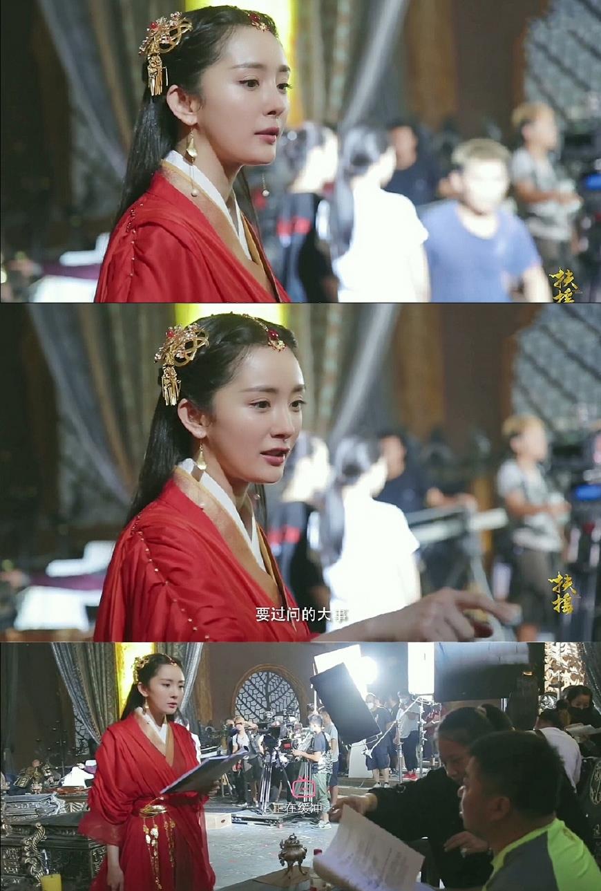 Dương Mịch có khả năng học thoại tốt nhưng cô ấy lại hay thay đổi kịch bản theo ý mình.