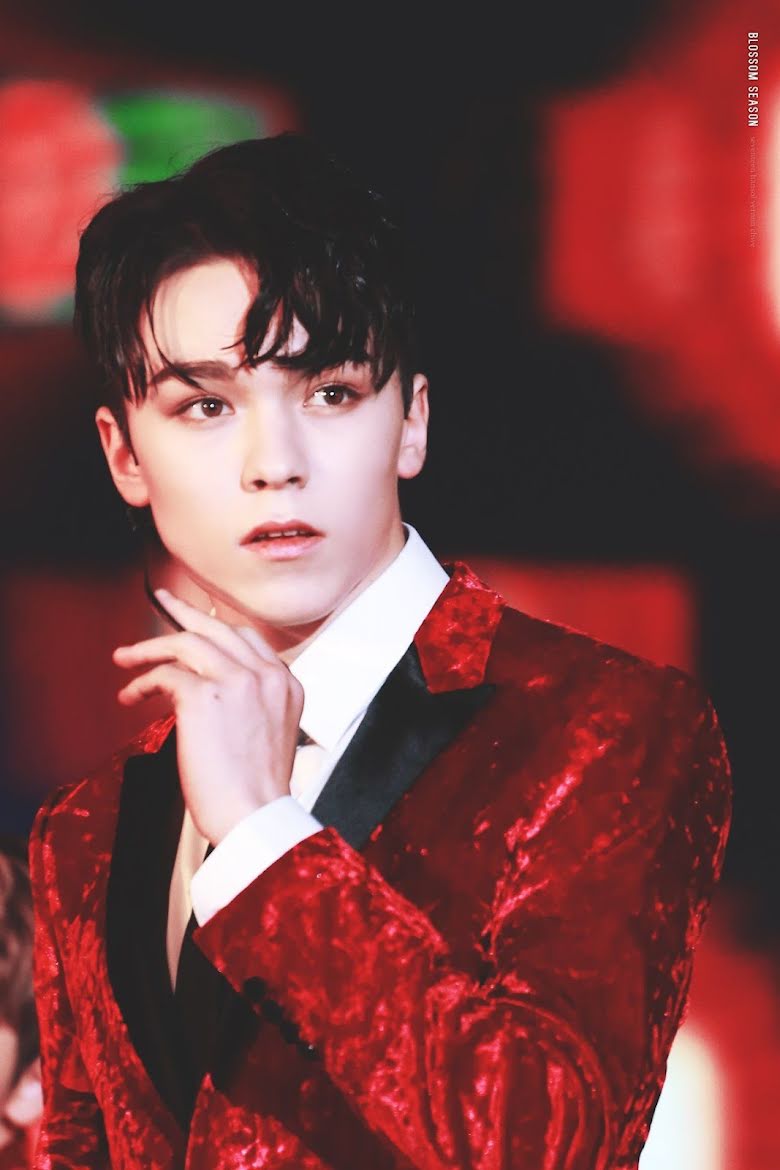 Những lần SEVENTEEN hóa 'chúa tể visual, chiến thần nhan sắc' nhờ mặc màu đỏ - Ảnh 34 Những lần SEVENTEEN hóa 'chúa tể visual, chiến thần nhan sắc' nhờ mặc màu đỏ - Ảnh 34