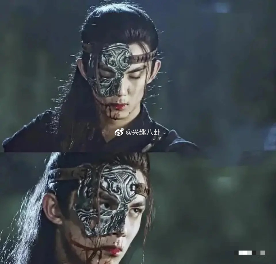 Một phân cảnh chiến tổn của Ngô Lỗi trong Đấu Phá Thương Khung. Dù đeo mặt nạ nhưng khán giả dễ dàng nhìn ra được sự căm hờn và nỗi đau trong ánh mắt nhân vật.