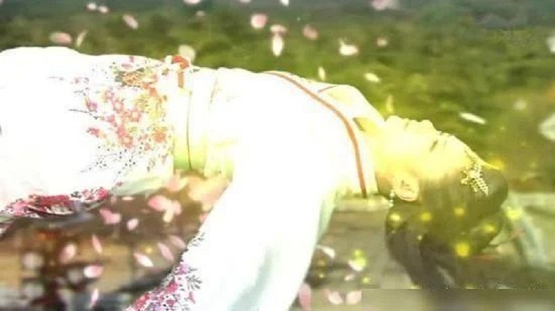 Hoa sen luôn mang đến cảm giác thanh tịnh, nhẹ nhàng nhưng đôi khi nó cũng đẹp mơ màng trong một số tình huống nhất định. Giống như trong một phân cảnh của phim Linh Châu, nhân vật Tiên Nhạc của Chung Hân Đồng bị thương nằm giữa mưa hoa sen. Những cánh hoa lơ lửng trên không trung khiến khán giả vừa thấm thía, vừa xót xa.