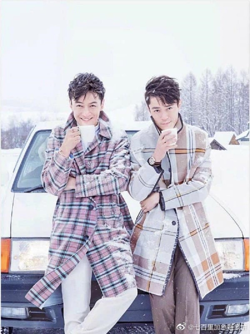 Chiến thuyền Hoắc Kiến Hoa - Hồ Ca từng khiến bao người đứng ngồi không yên một thời. Đây được xem là một trong những bức ảnh huyền thoại của sao Hoa ngữ.